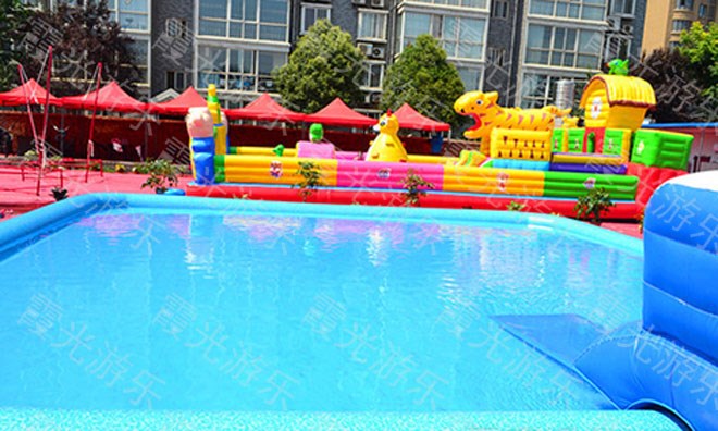 龙城儿童乐园充气游泳池